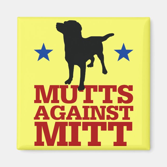 Imán Mutts contra Mitt (Frente)
