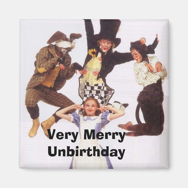Imán Muy Feliz cumpleaños (Frente)
