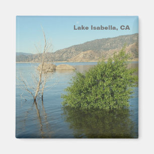 Imán ¡Muy Hermoso Lago Isabella Magnet!