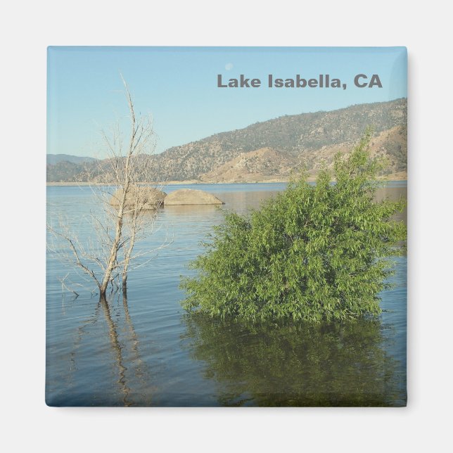 Imán ¡Muy Hermoso Lago Isabella Magnet! (Frente)