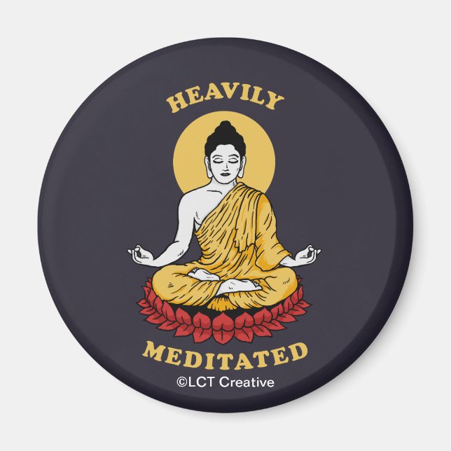 Imán Muy meditado (Frente)