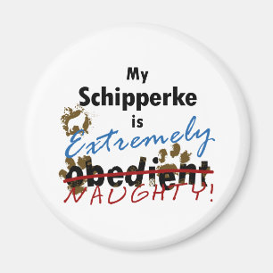 Imán Muy traviesa Schipperke