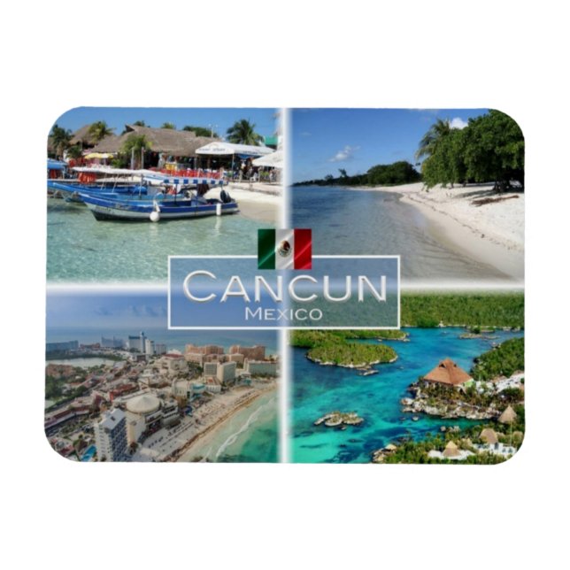 Imán MX México - Cancún (Horizontal)