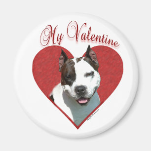 Imán My AmStaff Valentine