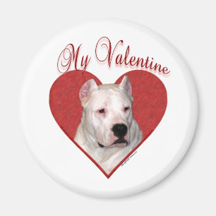 Imán My Dogo Argentino Valentine