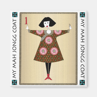 Imán My Mah Jongg Coat 01: Magnet