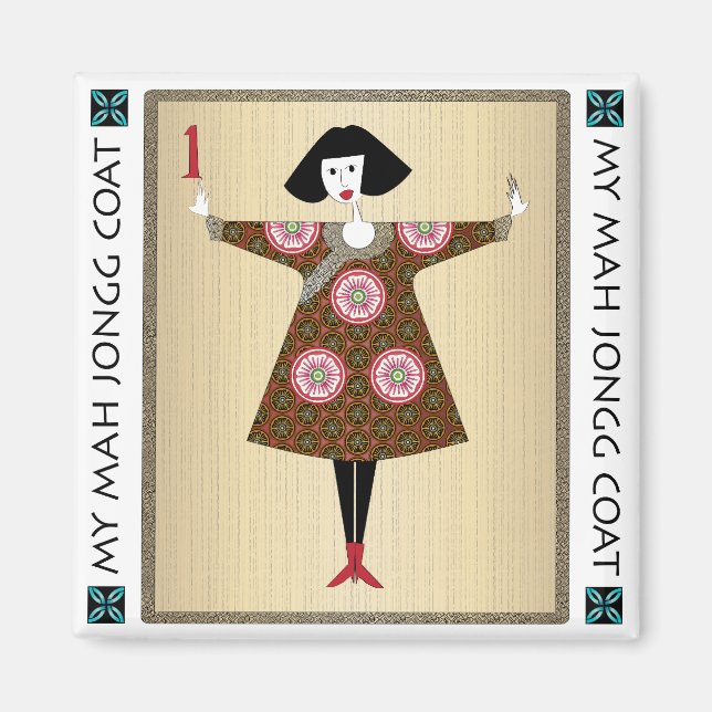 Imán My Mah Jongg Coat 01: Magnet (Frente)