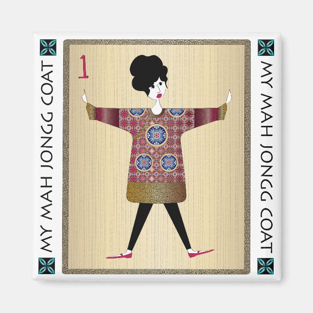 Imán My Mah Jongg Coat 02: Magnet (Frente)