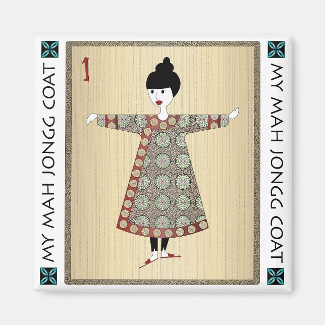 Imán My Mah Jongg Coat 03: Magnet (Frente)