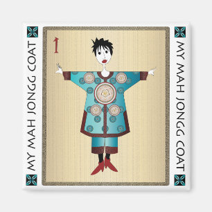 Imán My Mah Jongg Coat 04: Magnet