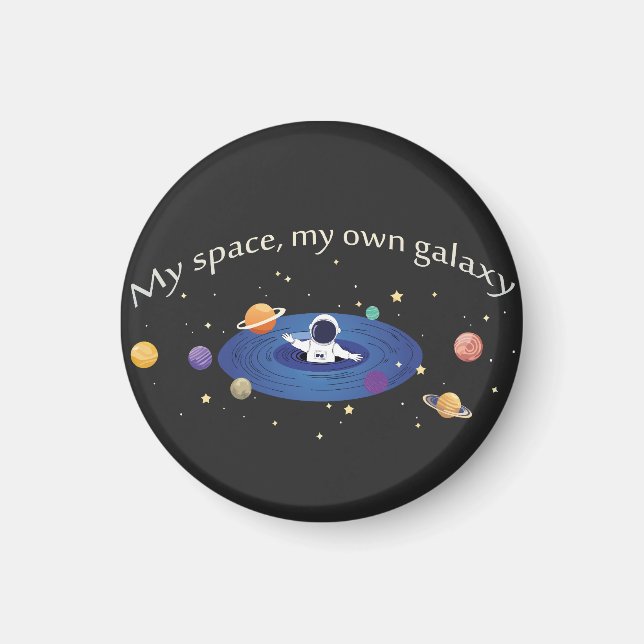 Imán My Space, My Own Galaxy (Frente)