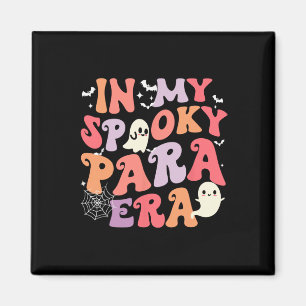 Imán My Spooky Para Era Halloween Retro Groovy Ghost Pa
