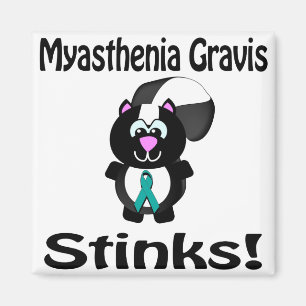 Imán Myasthenia Gravis Stinks Skunk Awardian Design