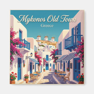 Imán Mykonos Ciudad Antigua (Chora) Grecia
