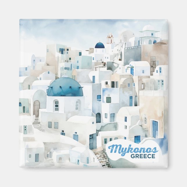 Imán Mykonos Grecia (Frente)