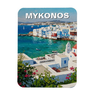 Imán Mykonos Grecia Islas griegas Pequeña Venecia