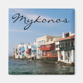 Imán Mykonos Little Venice Fridge Magnet