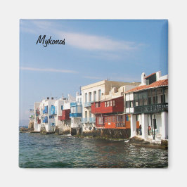 Imán Mykonos Little Venice Fridge Magnet