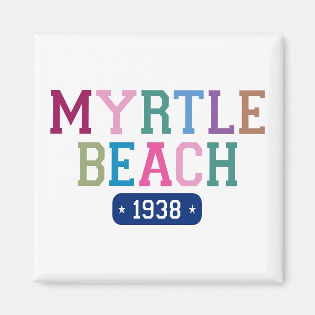 Imán Myrtle Beach 1938 (Frente)