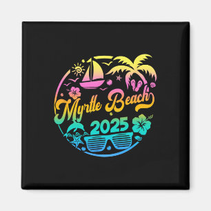 Imán Myrtle Beach 2025 Family Vacation Beach Matching G