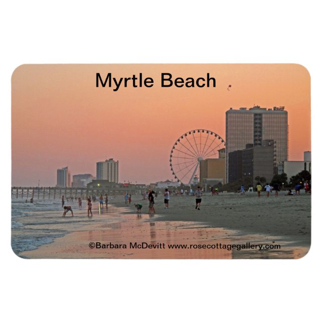 Imán Myrtle Beach Flexi Magnet (Horizontal)