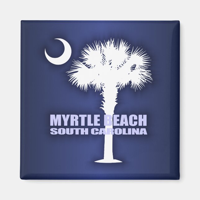 Imán Myrtle Beach SC (P&C) (Frente)
