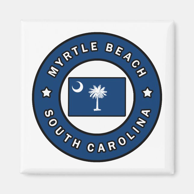 Imán Myrtle Beach South Carolina (Frente)