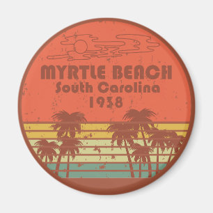 Imán Myrtle Beach South Carolina Antiguo