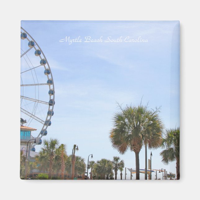 Imán Myrtle Beach South Carollina, Skywheel (Frente)