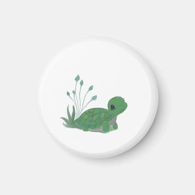 Imán Myrtle la Tortuga! (Frente)