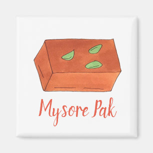 Imán Mysore Pak Indian Sweery Bakery Pastry Chef