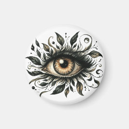 Imán Mystic Eye Magnet | Surreal Art Fridge Magnet
