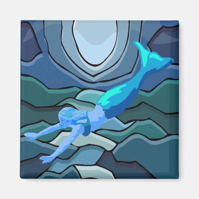 Imán Mystic Mermaid Magnet (Frente)