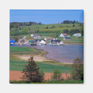 Imán N.A. Canadá, Isla del Príncipe Eduardo. Barcos est