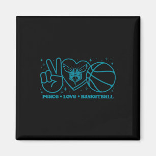 Imán N Charlotte Hornets Paz Amor Calavera