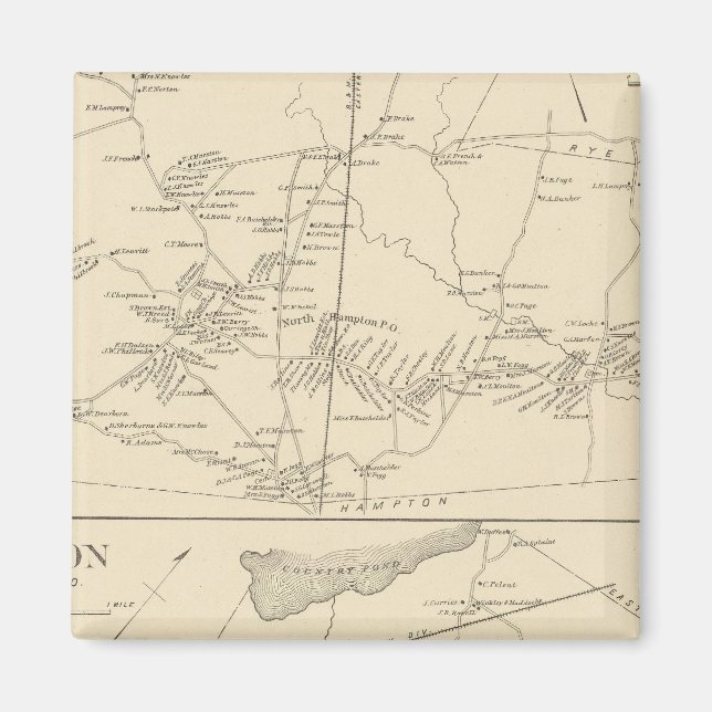 Imán N Hampton, Newton (Frente)