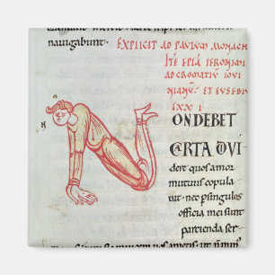 Imán 'N' inicial historiada