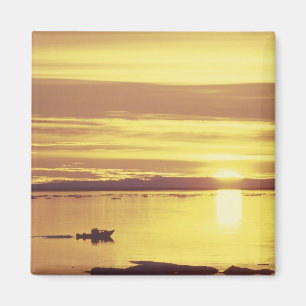 Imán NA, Canadá, Ártico Canadiense, Isla de Baffin