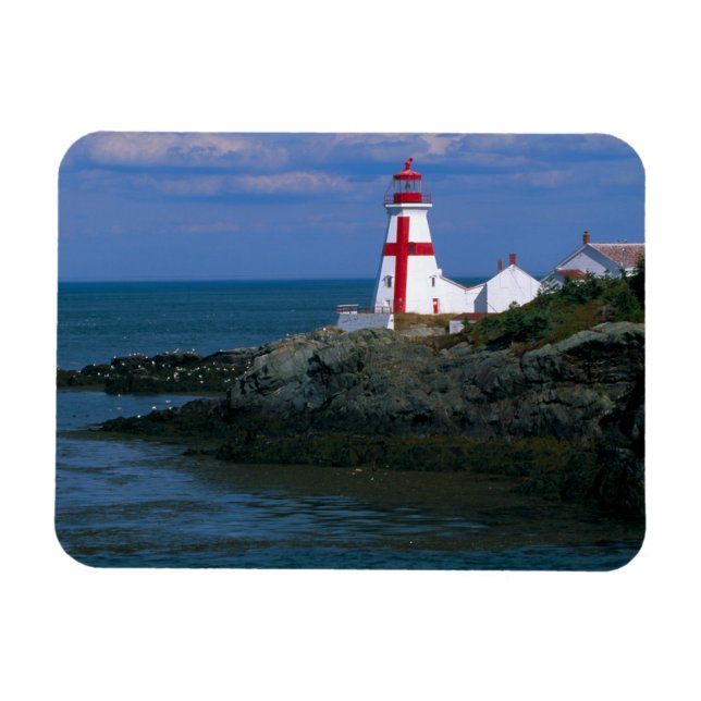 Imán NA, Canadá, Nuevo Brunswick, Isla Campobello. 4 (Horizontal)