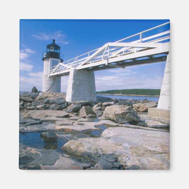Imán NA, EE. UU., Maine, Port Clyde.  Marshall Point (Frente)