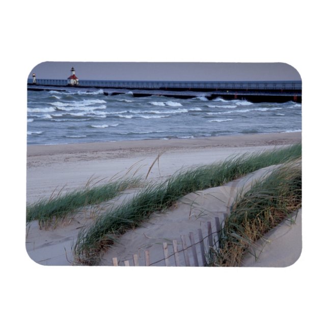 Imán NA, EE. UU., Michigan, Condado de Berrien, St. Jos (Horizontal)