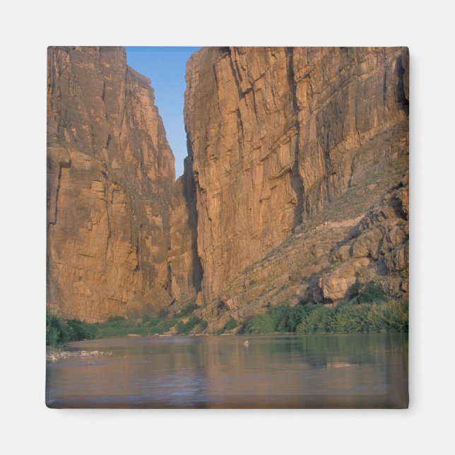 Imán NA, EE.UU., Texas, Parque Nacional Big Bend. Río (Frente)