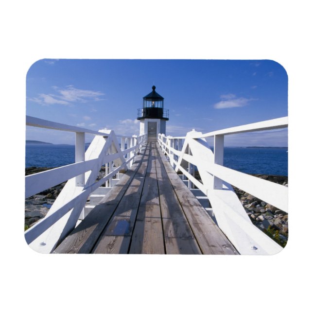 Imán NA, USA, Maine, Port Clyde. Punto Marshall 2 (Horizontal)
