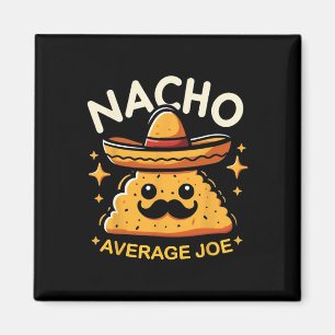 Imán Nacho Average Joe Nombre Personalizado Divertido M