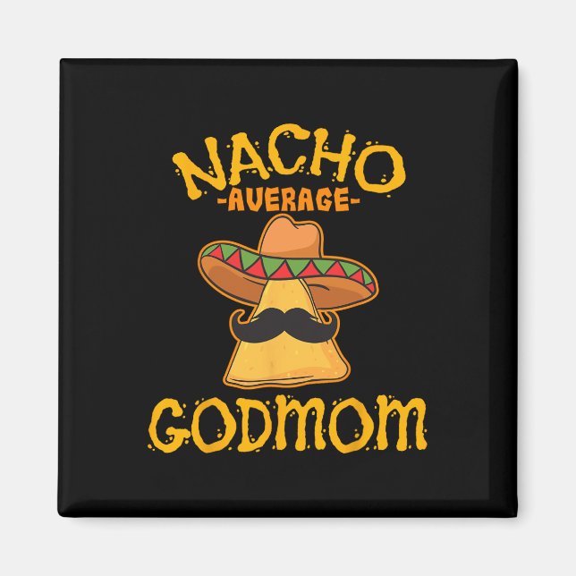 Imán Nacho Godmami Promedio Mexicano Cinco De Mayo Godm (Frente)
