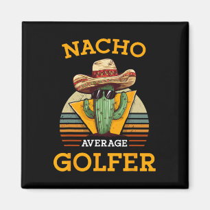 Imán Nacho Golfista Promedio Jugador De Golf Mexicano D