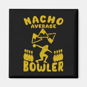 Imán Nacho Promedio De Bowler De Bolas De Mayo M
