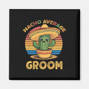 Imán Nacho Promedio de Groom Mexicano Cinco De Mayo Div