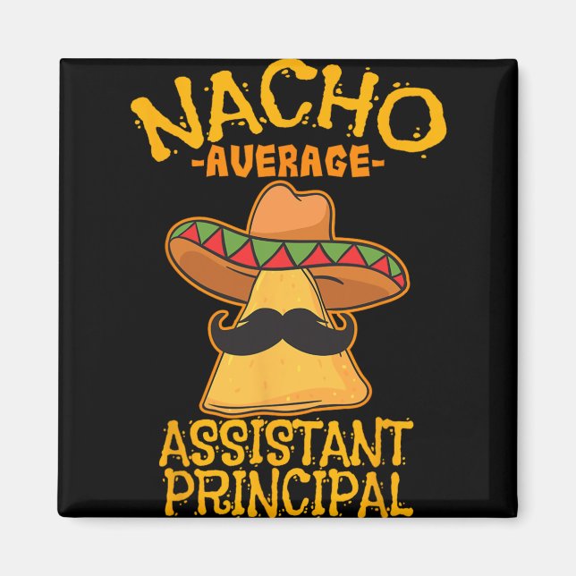 Imán Nacho Promedio Instantáneo Vice Maestro Principal  (Frente)