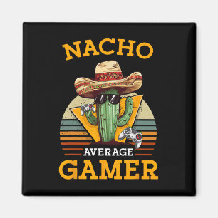 Imán Nacho promedio jugador de videojuegos jugador juga